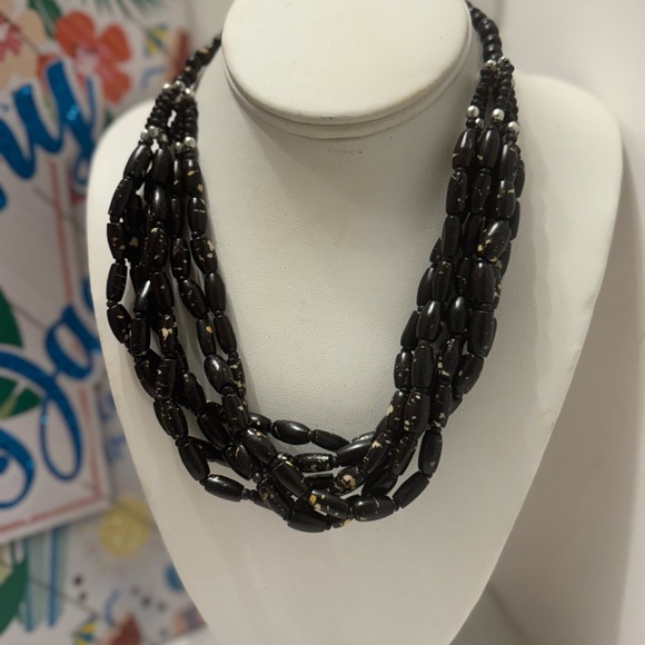 Minimal Necklace, Statement COLLAR, Thin Multilayered - Picture 2 of 11